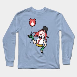 Clown Girl Long Sleeve T-Shirt